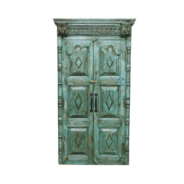 2-Part Mintgreen Wardrobe