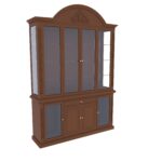 Old Retro Traditional Finished Wooden Decent Storage Handmade Wardrobe