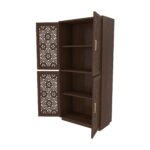 Unique Old Heritage Carved Handmade Decent Storage Wooden Wardrobe