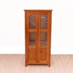 2-Door Slim Display Cabinet