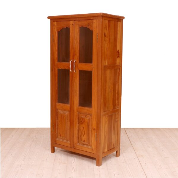 2-Door Slim Display Cabinet