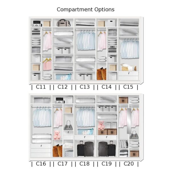 Amity Modular Wardrobe A11