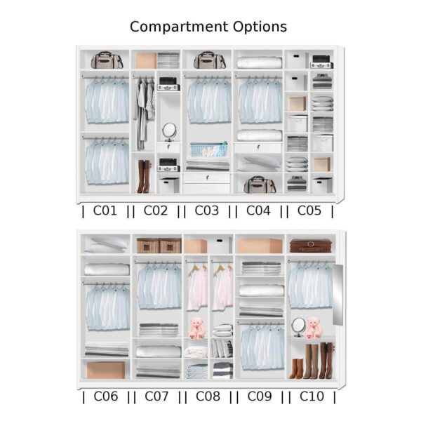 Amity Modular Wardrobe A11